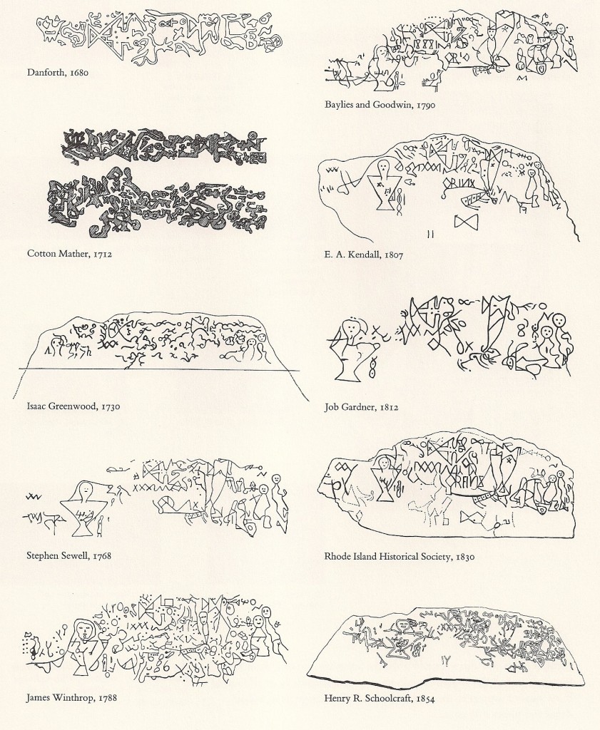 A compilation of transcriptions from Envisioning Information by Edward Tufte, based on Annual report of the Bureau of Ethnology to the Secretary of the Smithsonian Institution 1880